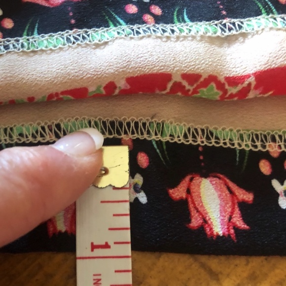 Esqualo Vibrant Patterned Wide Pants - Picture 4 of 4